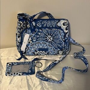 Vera Bradley Blue Patterned Women's Bag